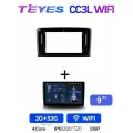 Магнитола 9 Teyes CC3L WiFi 2/32 Gb Mercedes Benz ML GL ML350 X164 W164 GL320 2005-2009 F1