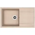Кухонная мойка Florentina Липси-860 20.130. D0860.107 Песочная Прямоугольная Встраиваемый сверху