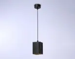 Светильник подвесной со сменной лампой E27 max 40W 80*80*1150, черный