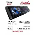 Автомагнитола Aura Storm-535BT, черная, Bluetooth, FM, поддержка ID3