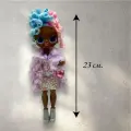 Кукла LOL, Surprise OMG 23см, пластик, силикон, текстиль, шарнирная, сгибаются руки и ноги