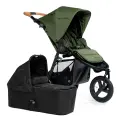 Детская коляска 2в1 Bumbleride Indie, цвет Olive / Black / 2025 (Оливковый / Чёрный)