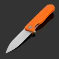 Складной нож Petrified Fish Forward PF818 PF818OW, сталь D2 Stonewash, рукоять Orange G10