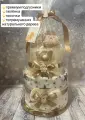 Торт из памперсов Беж