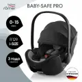 Автокресло автолюлька переноска для новорожденных 0+ Britax Roemer BABY-SAFE PRO Graphite Marble