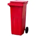 Мусорный евроконтейнер на колесах МКТ 120 (120 л.) красный