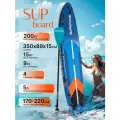 Сап борд надувной двухслойный для плаванья / Доска SUP board / Сапборд