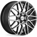 Колесный диск X'trike X-133 7,5/18 5*114,3 ET45 d60,1 Черный с полированной лицевой частью