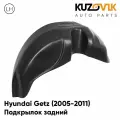 Подкрылок задний левый для Hyundai Getz Хендай Гетц (2005-2011) на всю арку