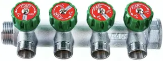 FAR Коллектор регулирующий 1, 4 отвода М24х19 FK 3856 C1