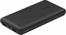 Внешний аккумулятор Belkin + кабель USB-A - USB-C, 10000mAh, серый BPB011btGY