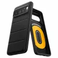 Чехол Spigen Caseology на Google Pixel 8 Pro (ACS06334) Athlex / Спиген для Пиксель 8 Про тонкий, ребристый, противоударный, с защитой камеры, черный