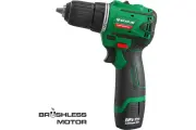 Бесщеточная дрель-шуроповерт STATUS CBL12Li 07126301, быстрозажимной патрон, 12В, 38Нм