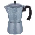 Гейзерная кофеварка алюминиевая 450 мл с мраморным покрытием, для 9 чашек, модель «TC-403-9»