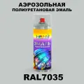 Аэрозольная полиуретановая эмаль, спрей 520мл, цвет RAL7035 Светло-серый
