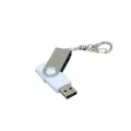 Флешка для нанесения Квебек (128 Гб / GB USB 2.0 Белый/White 030)