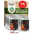 Готовое блюдо Кронидов Харчо Готовая еда/ Консервы натуральные Набор 15 шт. по 300 г