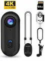 Мини-экшн-камера 4K UHD Wifi Беспроводная микрокамера Водонепроницаемая