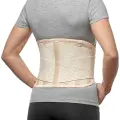 Корсет ортопедический полужесткий с 6 ребрами жесткости шириной 22 см, ПР-312 ус