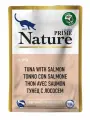 PRIME NATURE Влажный корм для взрослых кошек, тунцом и лососем, в желе 12 шт*100 гр