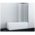 Стеклянная шторка на ванну WasserKRAFT Main 41S02-100R Matt glass