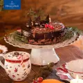 Блюдо новогоднее для торта на ножке 28 см, Toy's Delight, Villeroy & Boch, Премиум-Фарфор