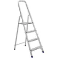 Стремянка алюминиевая 4 ступени TOPFORT
