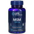 МСМ, Life Extension MSM, 1000 мг, 100 капсул, для суставов и связок