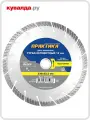 Алмазный диск для резки гранита ПРАКТИКА Лазер турбосегментный 230х22 мм, сегмент 12мм