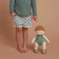 Шарнирная мягкая кукла Dinkum Doll - Pea, Olli Ella США