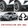 Брызговики для Toyota C-HR 2016-2023 CHR, брызговики от грязи, брызговики, передние и задние колеса, брызговики, Аксессуары для автомобилей, 4 шт, For Toyota C-HR