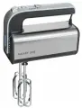 Миксер GALAXY LINE GL2223, 5 скоростей, 400Вт, черный/серебристый