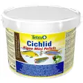 TETRA CICHLID ALGAE MINI PELLETS корм шарики для маленьких и карликовых цихлид мелкие шарики (10 л)