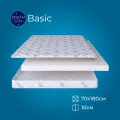 Матрас 70х180 беспружинный, средней жесткости, односпальный, в кроватку, DreamSon Basic