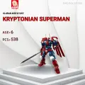 Конструктор Sluban Kryptonian Superman (538 дет.) M38-B1053