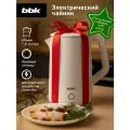 Чайник электрический с двойными стенками BBK EK1808 белый, объем 1.8 л, мощность 1800-2000Вт