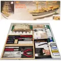 Модель корабля от Mantua (Италия), парусник Amerigo Vespucci, 800 часов, М.1:100, подарочный набор для фанатов с парусами и инструментами