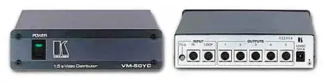 Распределитель-усилитель Kramer VM-50YC