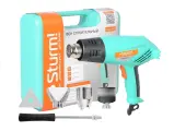 Строительный фен Sturm! HG2004 2000Вт, 350/550 °С, 250/550 л/мин