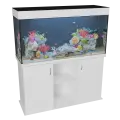 Аквариум 300 литров с тумбой крышкой и освещением (121х41х67см) для рыбок