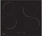 Варочная панель AKPO PKA 609014 BL, 4 конфорки Hi Light, сенсорное управление, черная