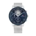 Наручные часы TOMMY HILFIGER, серый/синий
