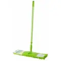 Швабра для пола с насадкой из шенилла Solid, зеленая, PERFECTO LINEA (43-492033)