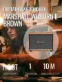 Колонка Marshall WOBURN II Brown (коричневый), Bluetooth 5.0 с Qualcomm aptX, мощность 110 Вт