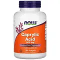 Капсулы NOW Caprylic Acid 600 мг, 190 г, 100 мл, 100 шт.