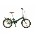 Складной велосипед SHULZ GOA Coaster изумрудный, 20, скоростей 3