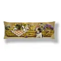 Подушка Декоративная Гобеленовая 32х85 Игривые друзья в корзине