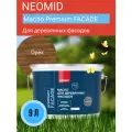 Масло декоративно-защитное для деревянных фасадов Neomid Facade, орех, 9л