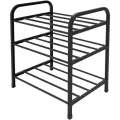 Этажерка Nika ЭТЭ1/Ч, металл, высота 50 см, глубина 33 см, ширина 44 см, черная