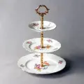 Этажерка 3-х ярусная Bernadotte Мейсенский букет (БТФ0266)
